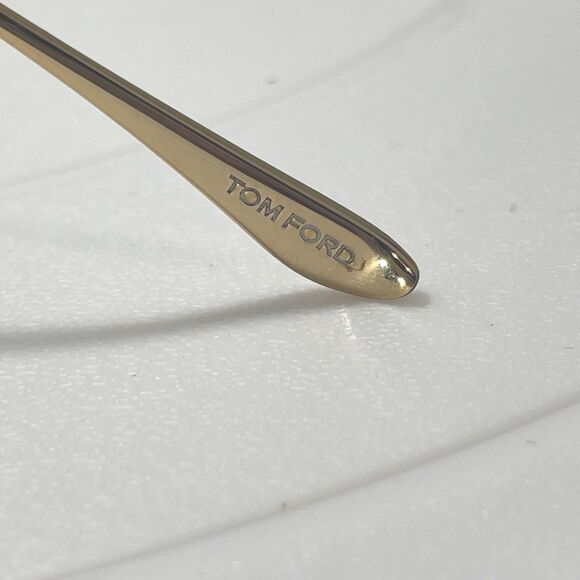 Tom Ford Cyrus TF747 30E Aviator Sunglasses Gold Titanium Made in Japan main image 8